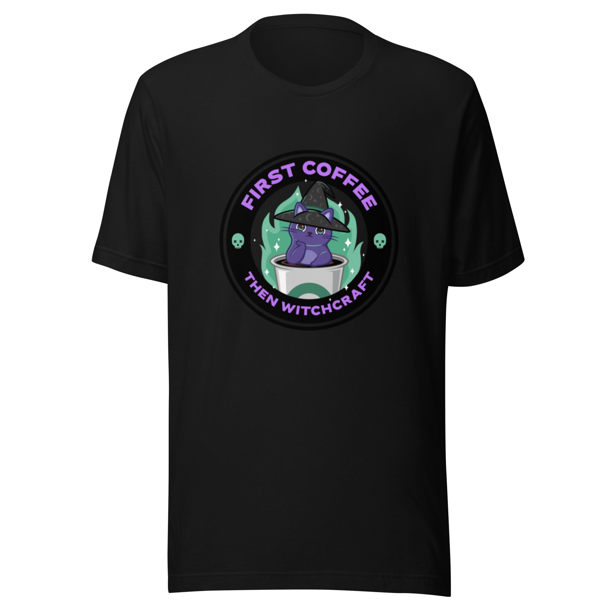 First Coffee Then Witchcraft Tee